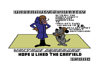 Dastardly + Muttley