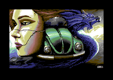Girl-Car-Vyvern C64