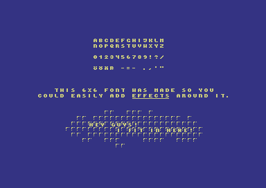 Tiny Readable - 6x6 pixels!