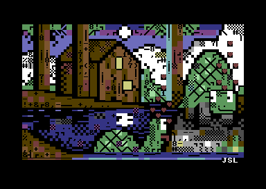 Turtles Petscii