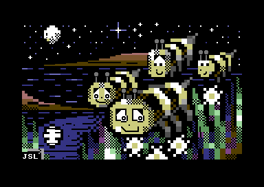 Bees Petscii