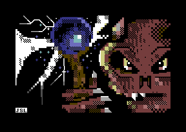 Evil Djinn Petscii