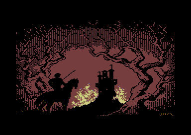 Magic Fire Fantasy Scene