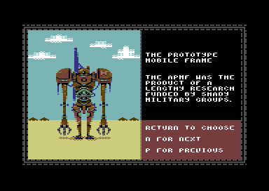 Oldschool Type Mobile Frame