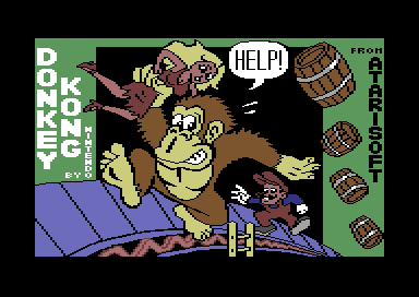 Donkey Kong (Atari) Loading Screen