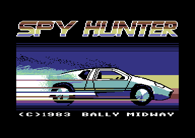 Spy Hunter Title Screen