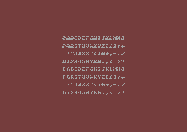 Two Fonts [103 bytes]