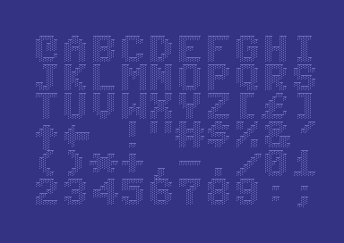 4x4 Font [128 bytes]