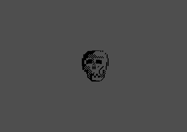 8x8 Skull PETSCII