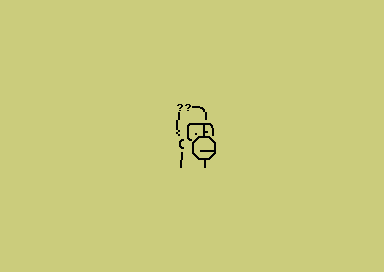 8x8 Homer PETSCII