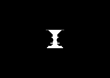 8x8 Black&White PETSCII