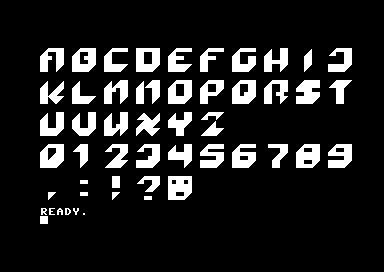 3x3 Blockfont