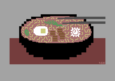PETSCII Ramen