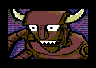 Robot PETSCII Devil