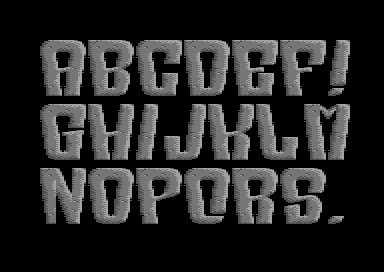 Slimfont 180 Chars