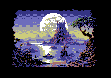 Moonlit Sky Castle