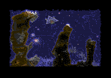 The Collumns of Creation (M16) and the Lame Space Ship