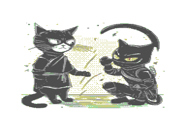 Cute Cat-Ninja