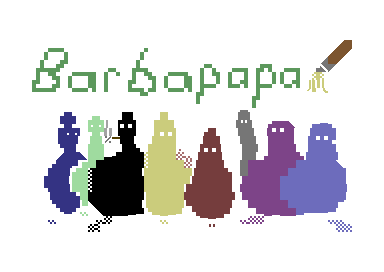 Painting Barbapapa Painting