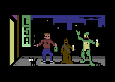 TSA Party PETSCII