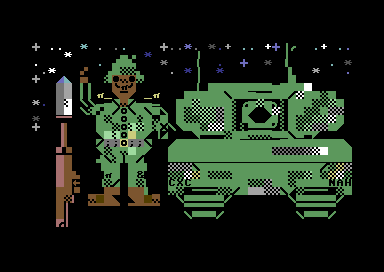 Tank and Soldier