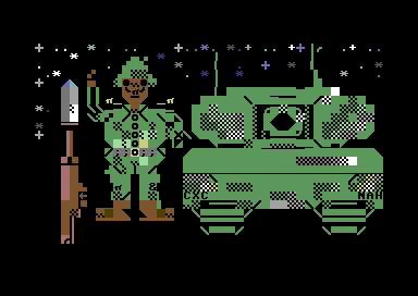 Tank and Soldier