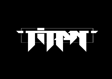 Titan PETSCII Logo