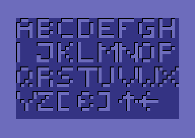 Petscii ABC
