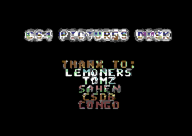 C64 Pictures Disk