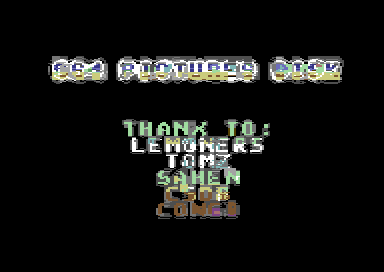 C64 Pictures Disk