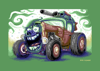 Zombie Hotrod Gunner