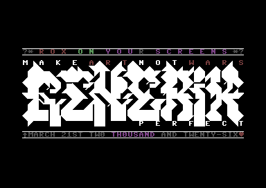 N* ROX on Your Screens GENERIX PERFECT