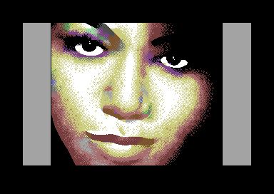 An Ugly, Single Color Female Face