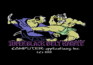 Super Black Belt Karate Picture