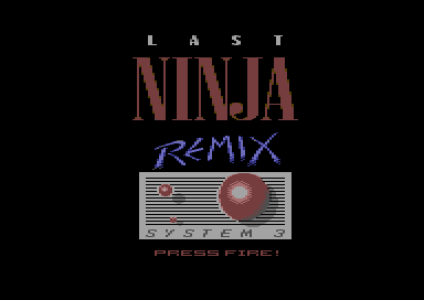 Last Ninja Remix - Start Screen