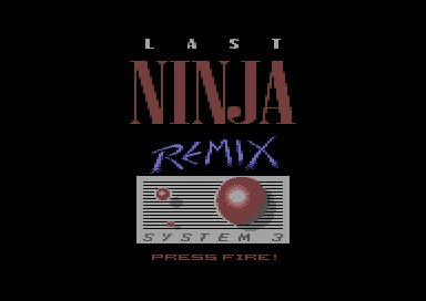 Last Ninja Remix - Start Screen