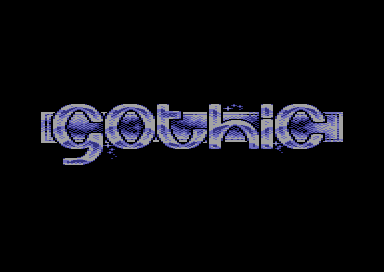 Gothic Intro - Gothic Logo