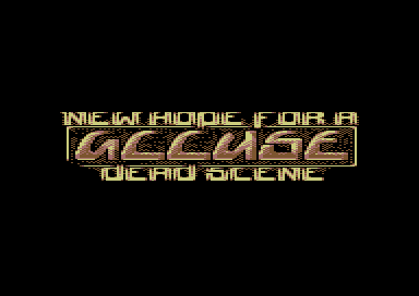 Accuse Intro 02 (New Hope for a Dead Scene) - Accuse Logo
