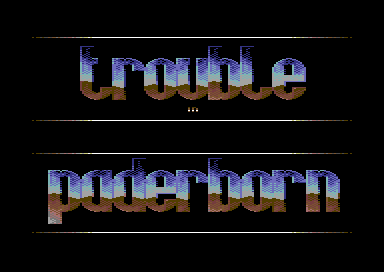 Trouble in Paderborn - Trouble In Paderborn Logo