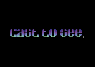 Hello from the Gutter - Cast To See Logo