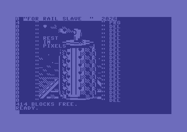 Rest in Pixels - DIR Art
