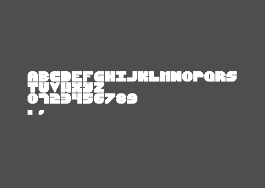 4ktro - 2x2 Font