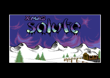X-Mas Salute - Snowy Scene