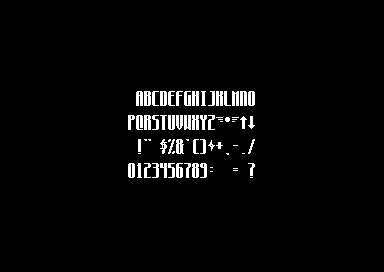 TRC + Empire Intro - 1x2 Font