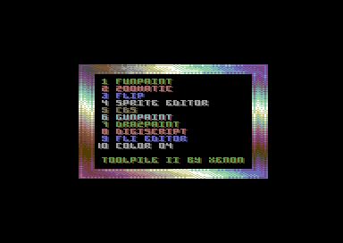 Toolpile II - Menu