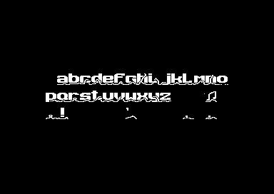 Last Work 4 Asphyxia - 2x2 Font