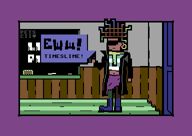 Bouncy Pogo Tales! - Cyberpunk Timeslime
