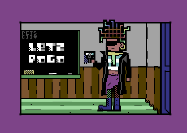 Bouncy Pogo Tales! - Cyberpunk Showing Disk
