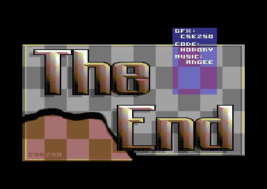 Chaotic Country Outfit Show - The End Logo