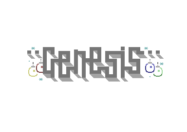 Happy Scrollidays 2 - Genesis Logo